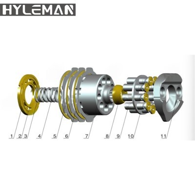 Peças de material rodante para pc200-7 faixa
